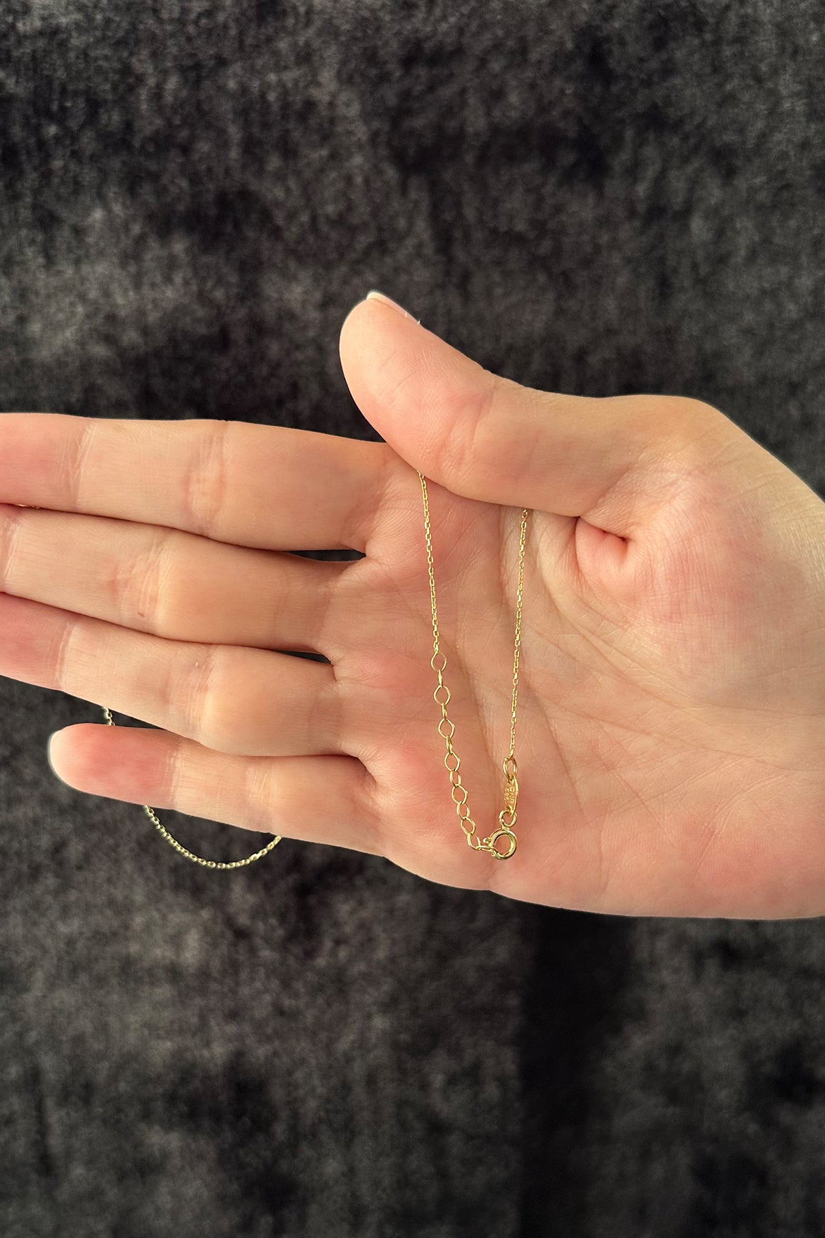 14K Gold Arabic Letter Necklace