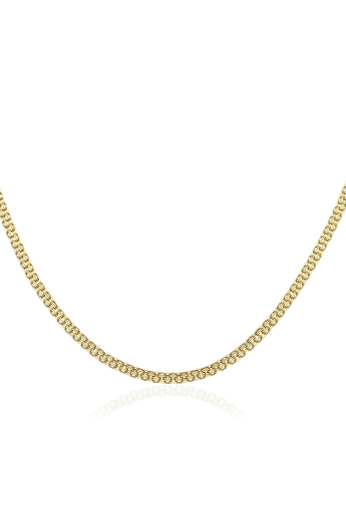 14K Gold Candere Roosevelt Cable Chain 0.137 inch