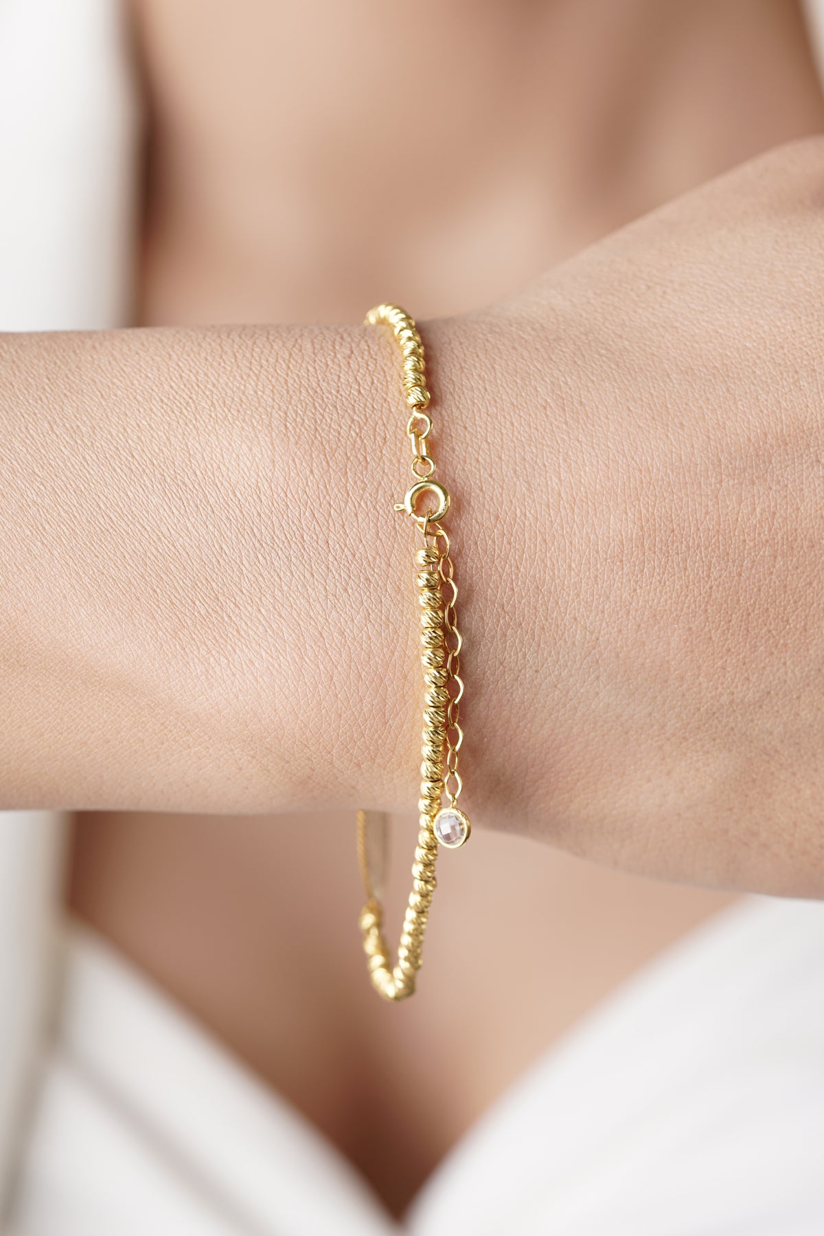 14K Gold Coin Bracelet 3