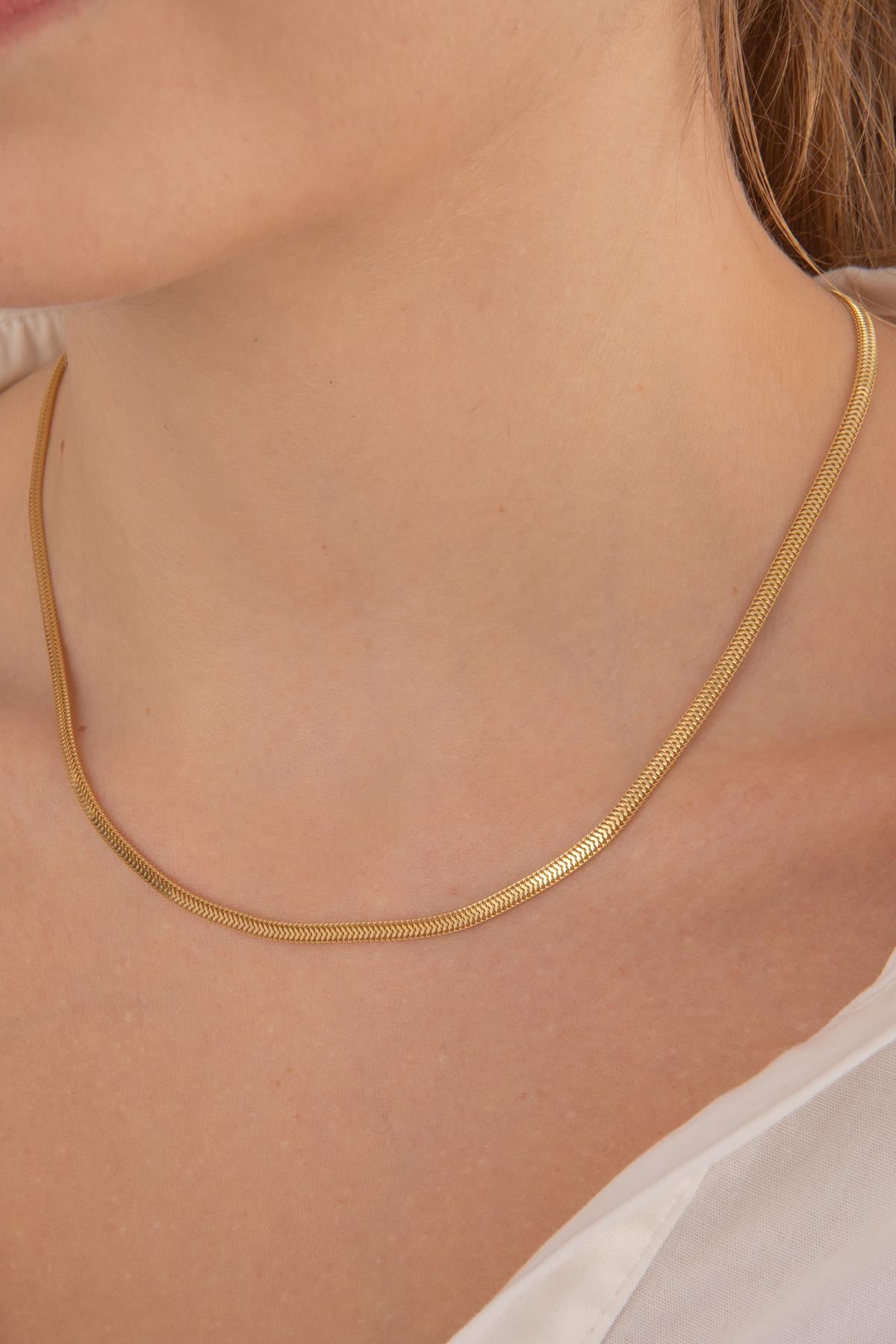 14K Gold Ela Chain