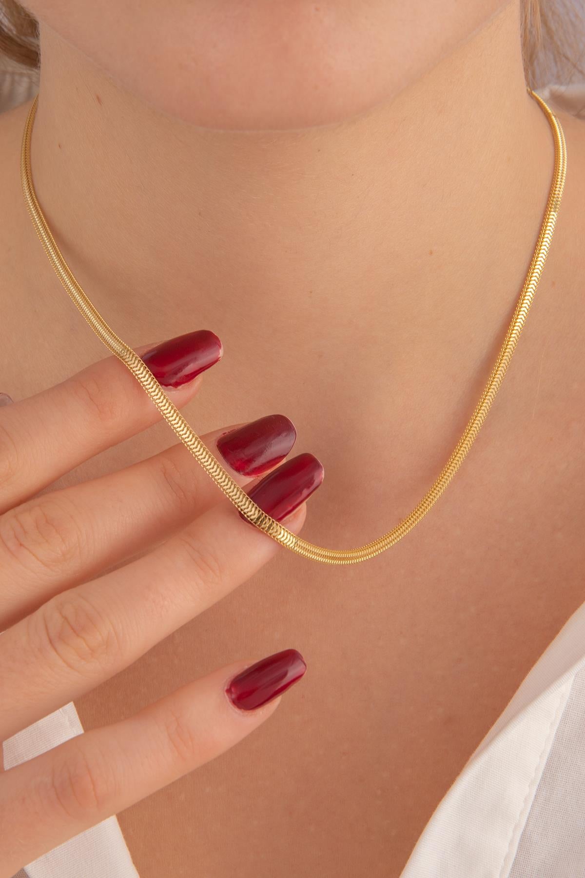 14K Gold Ela Chain