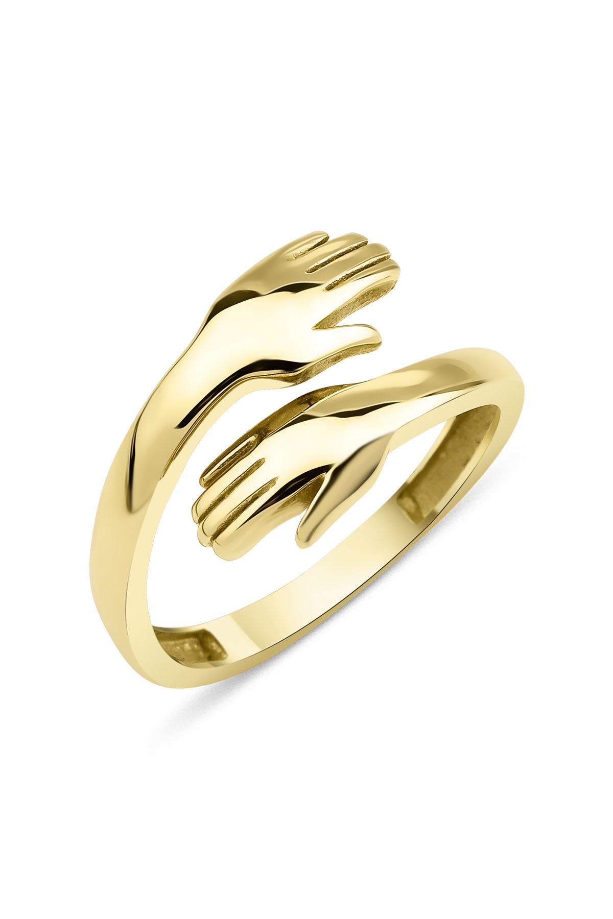 14K Gold Hug Ring