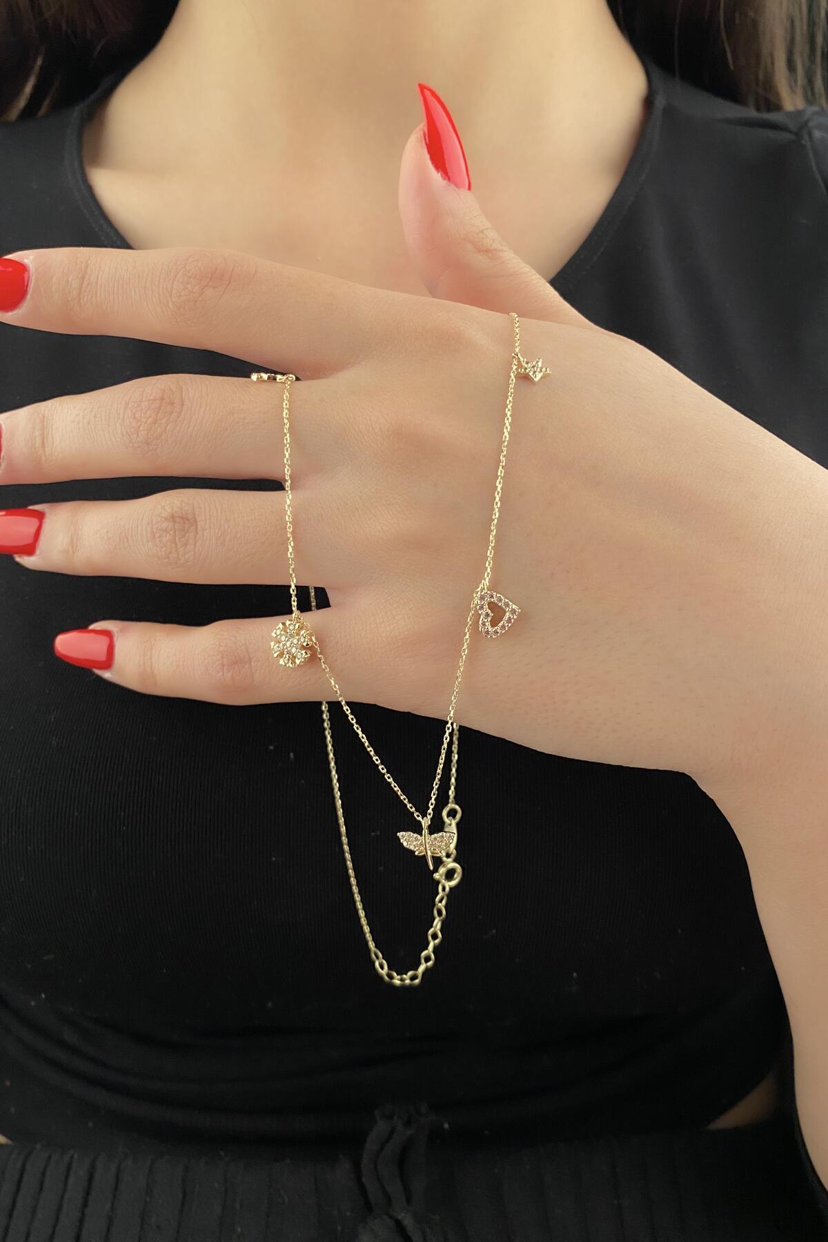 14K Gold Lucky Necklace