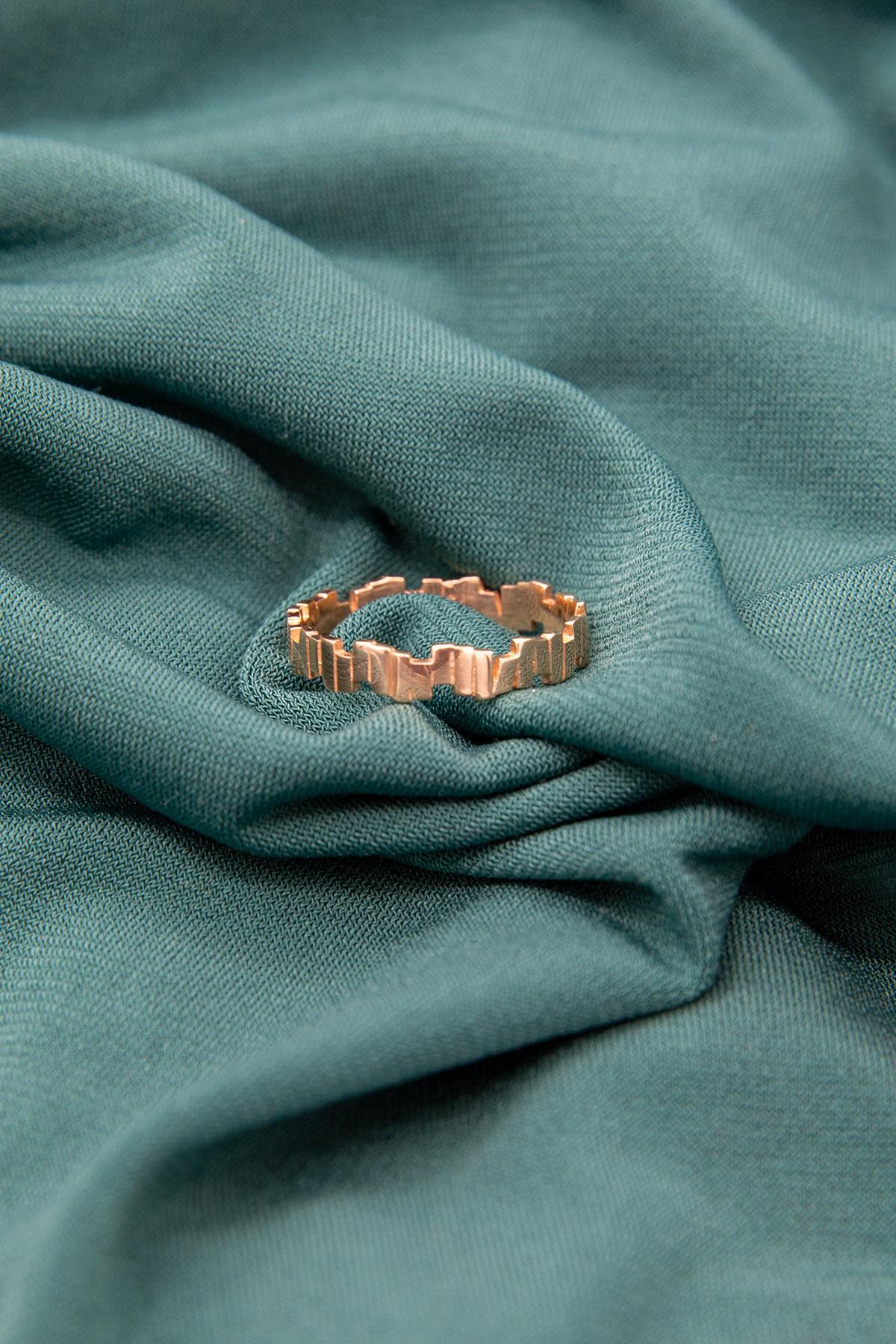 14K Gold Modular Crown Ring