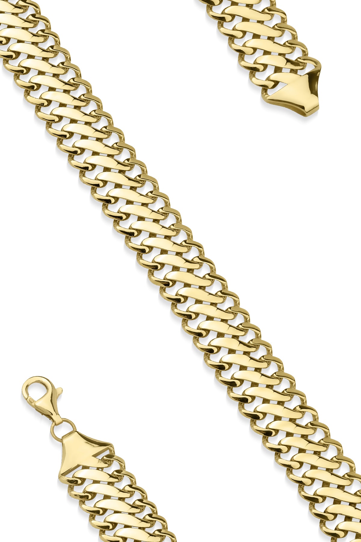 14K Gold Vienna Bracelet 0.543 inch