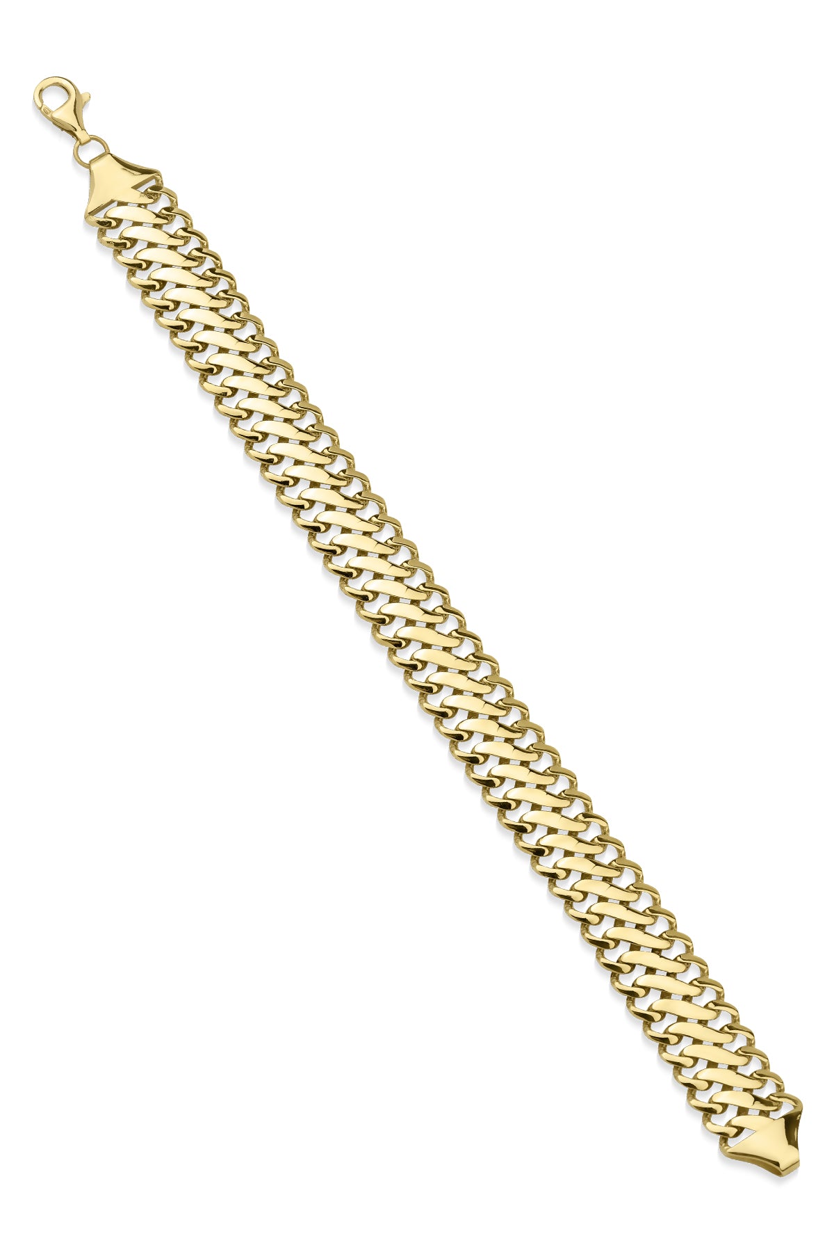 14K Gold Vienna Bracelet 0.543 inch