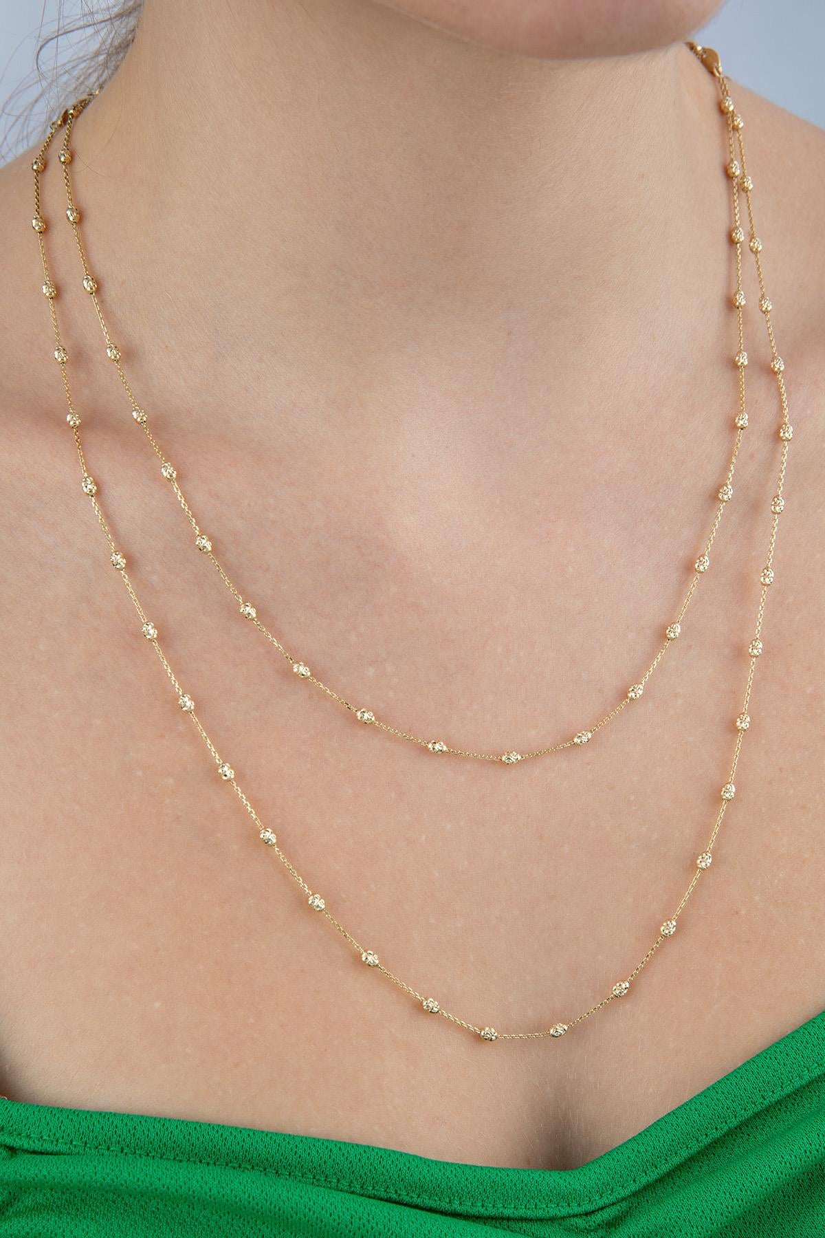 14K Gold Tina Necklace