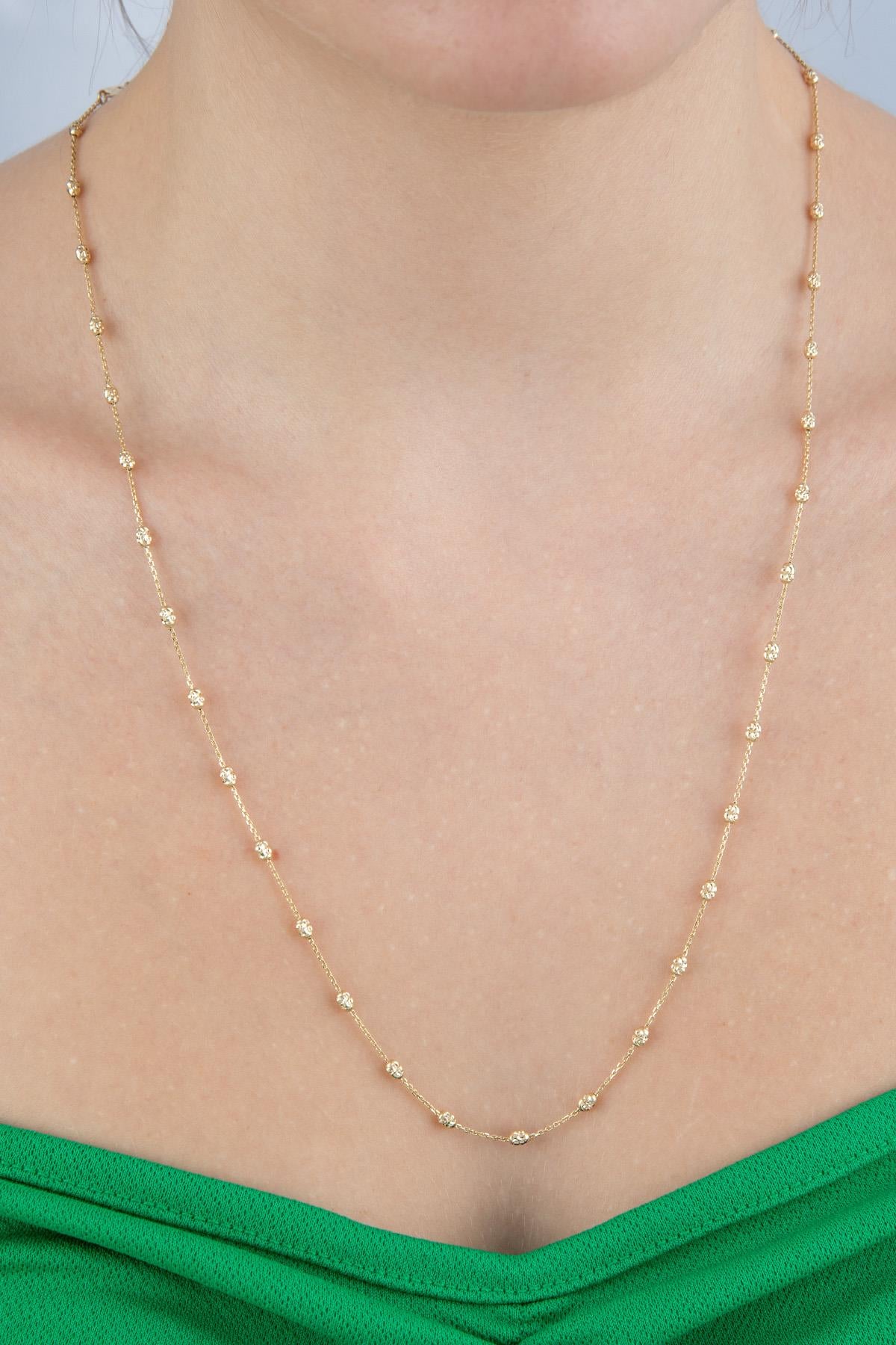 14K Gold Tina Necklace