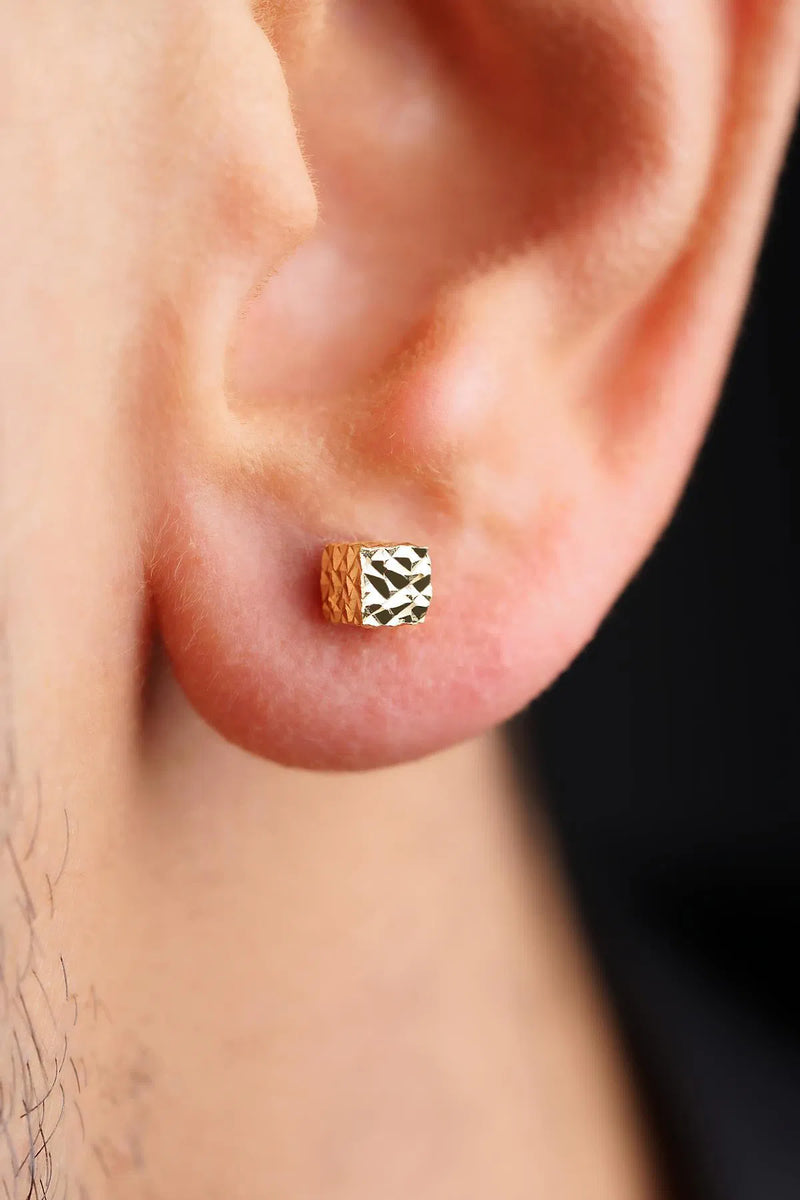 Men's Gold Earrings