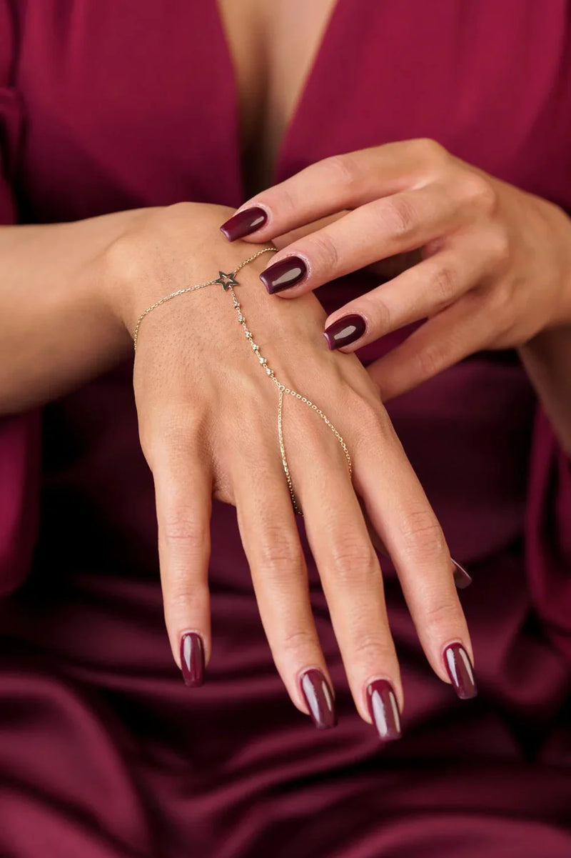 Gold Hand Chain Bracelets