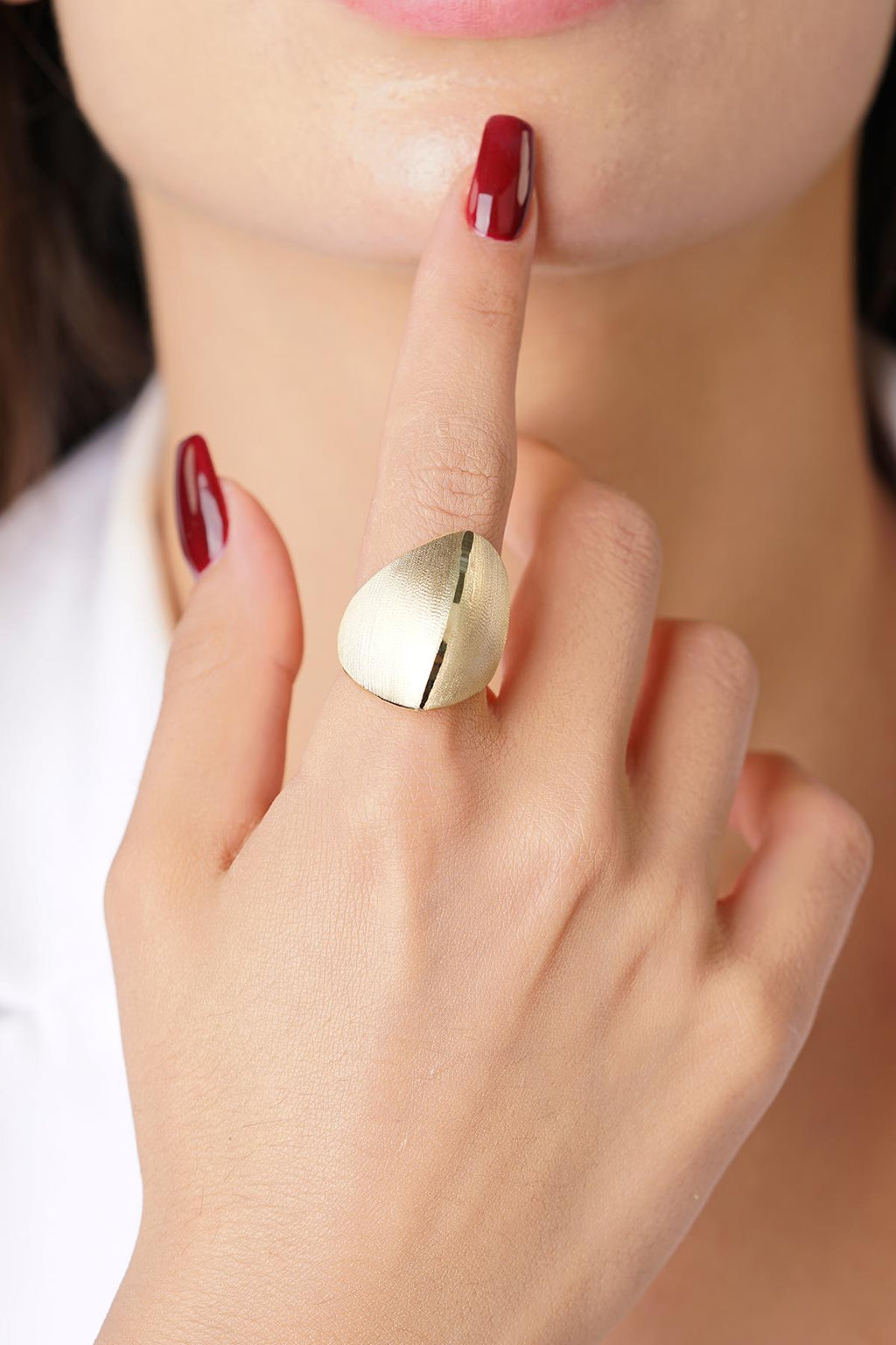 14ct Gold Arina Style Gold Band Ring