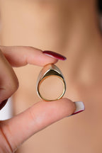 14ct Gold Arina Style Gold Band Ring