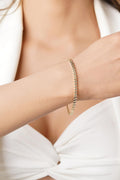 14ct Gold Classic Curb Chain Bracelet