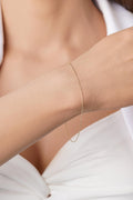 14ct Gold Dainty Singapore Bracelet