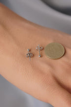 14ct Solid Gold Tiny Ball Stud Earrings