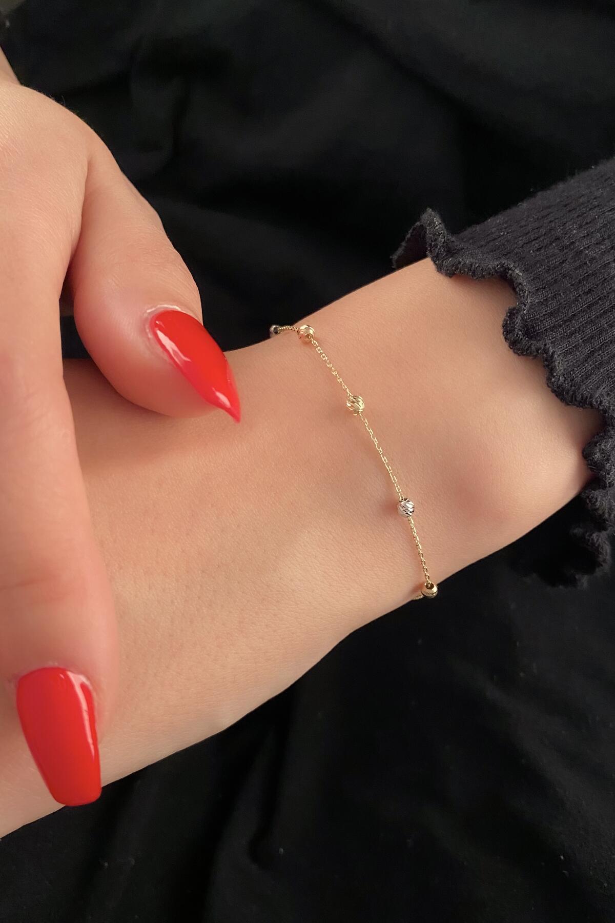 14ct Altın Dorica Bracelet
