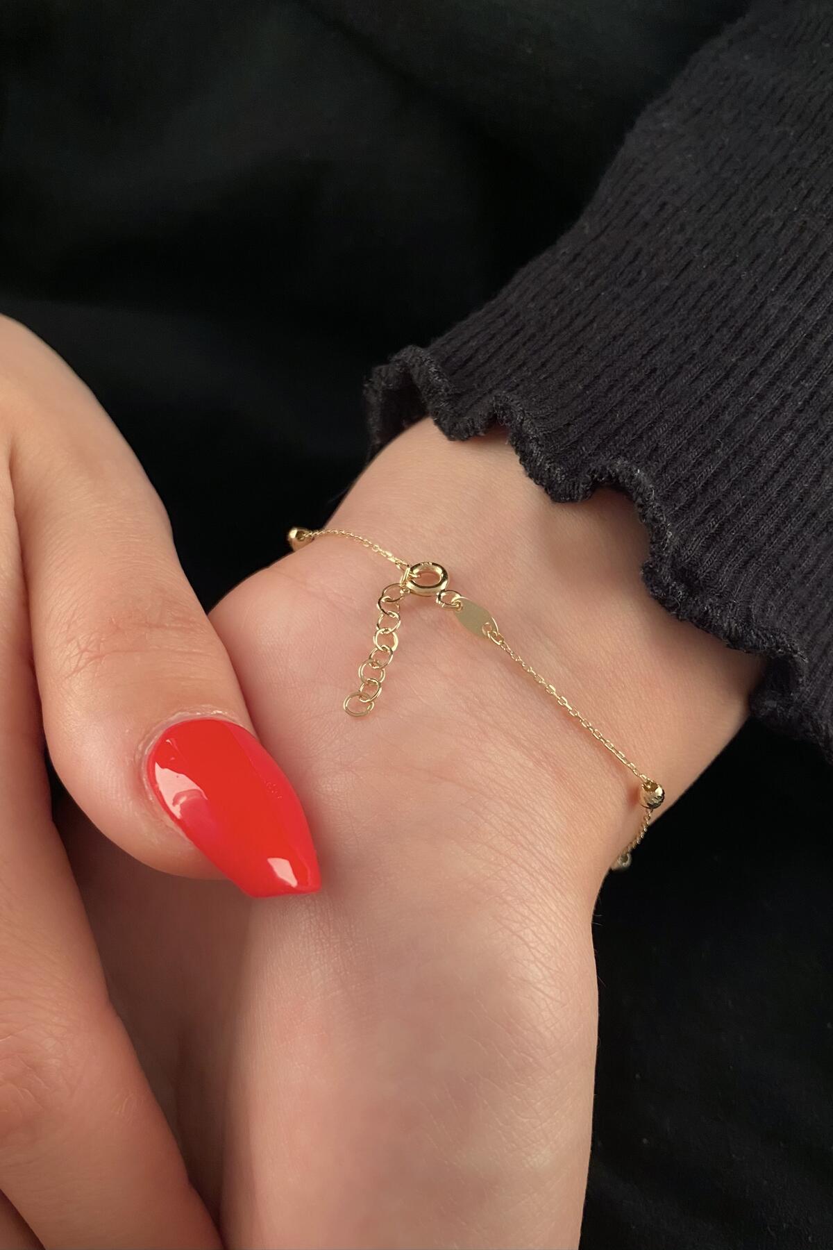 14ct Altın Dorica Bracelet