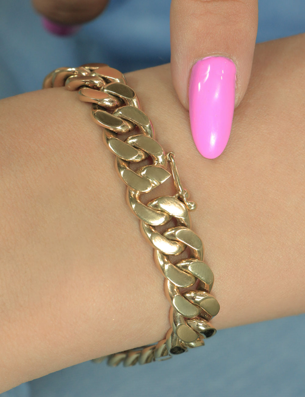 14ct Gold 1.50 Carats Diamond Personalized Name Bracelet