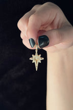 14ct Gold 3D Polar Star Charm