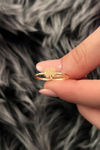 14ct Gold 4 Leaf Clover Ring