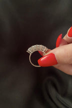 14ct Gold 5 Stone Ring 10