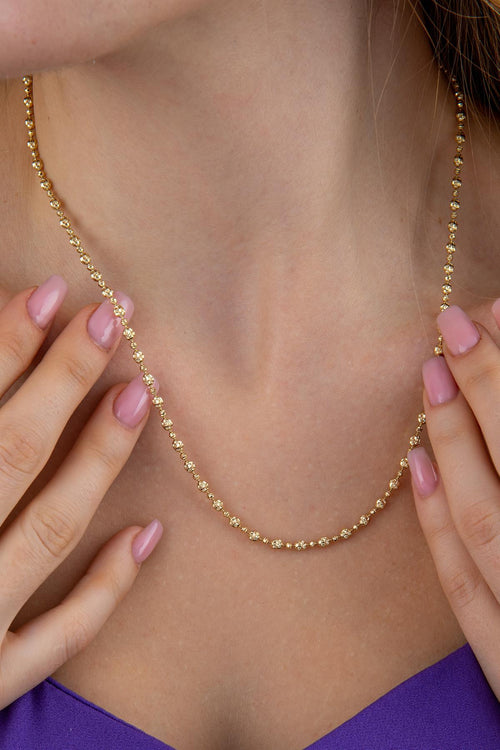 14ct Gold Abelia Luxury Chain