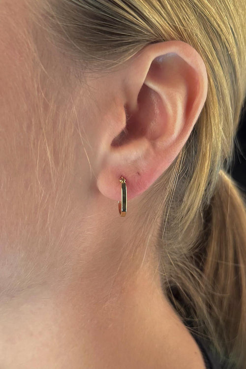 14ct Gold Alis Hoop Earrings