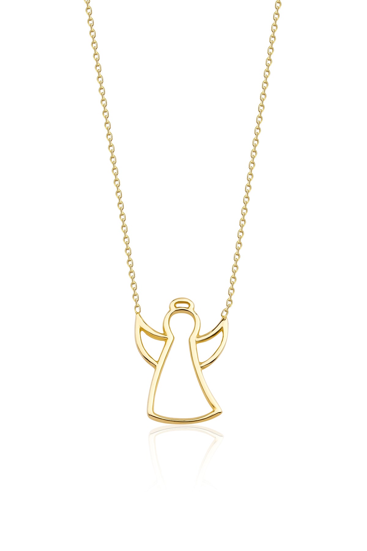 14ct Gold Angel Necklace