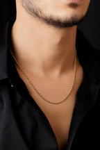 14ct Gold Ball Bead Chain   0.098 inch