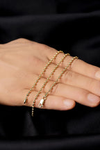 14ct Gold Ball Bead Chain   0.098 inch