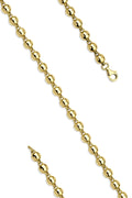 14ct Gold Ball Beaded Bracelet