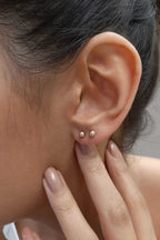 14ct Gold Ball Stud Earrings    0.149 inch