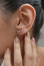 14ct Gold Ball Stud Earrings    0.157 inch