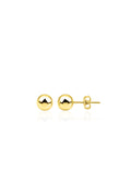 14ct Gold Ball Stud Earrings    0.157 inch