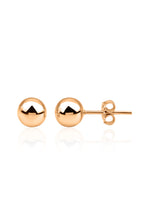 14ct Gold Ball Stud Earrings  0.314 inch