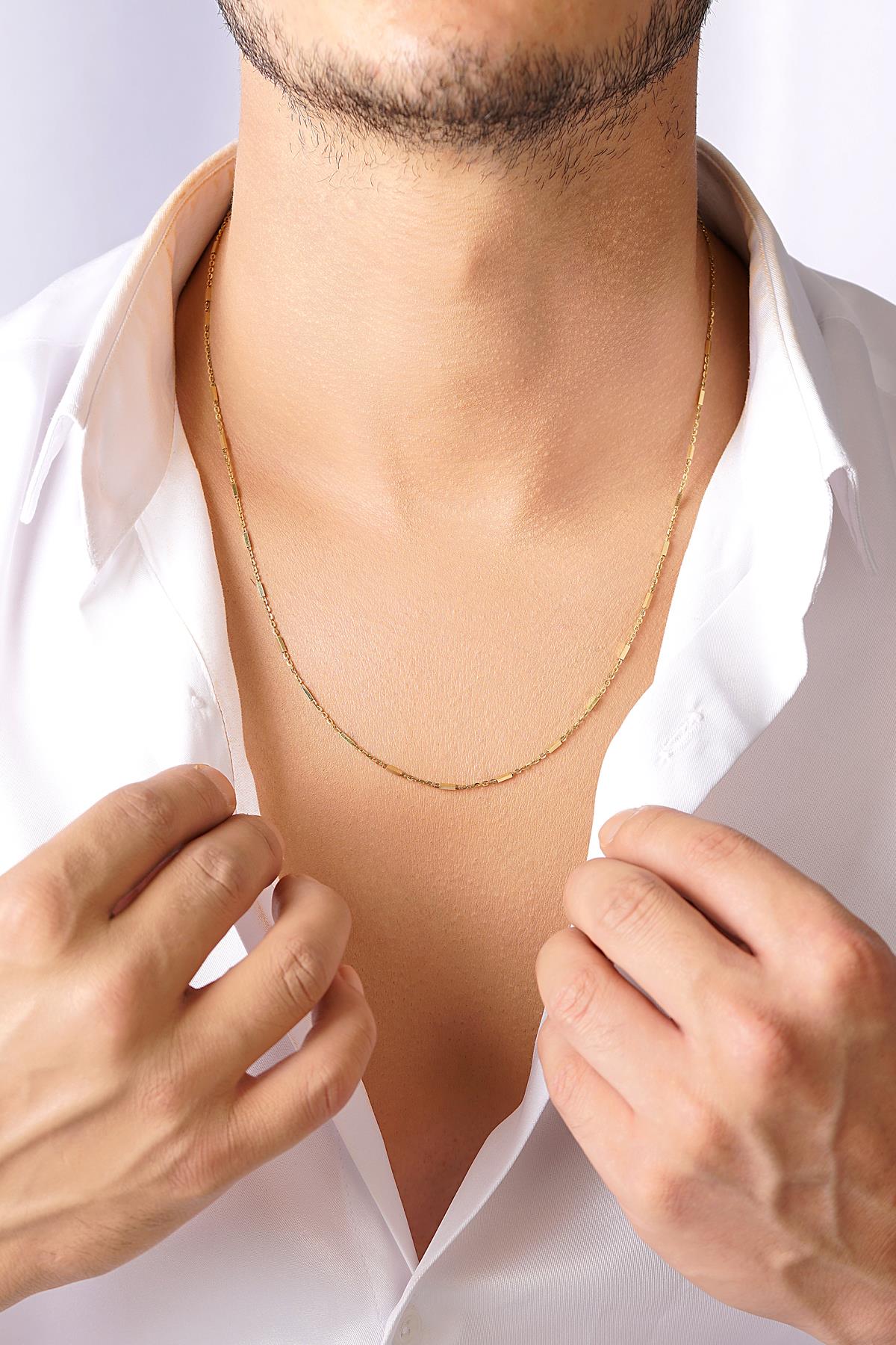 14ct Gold Bar Store Link Chain