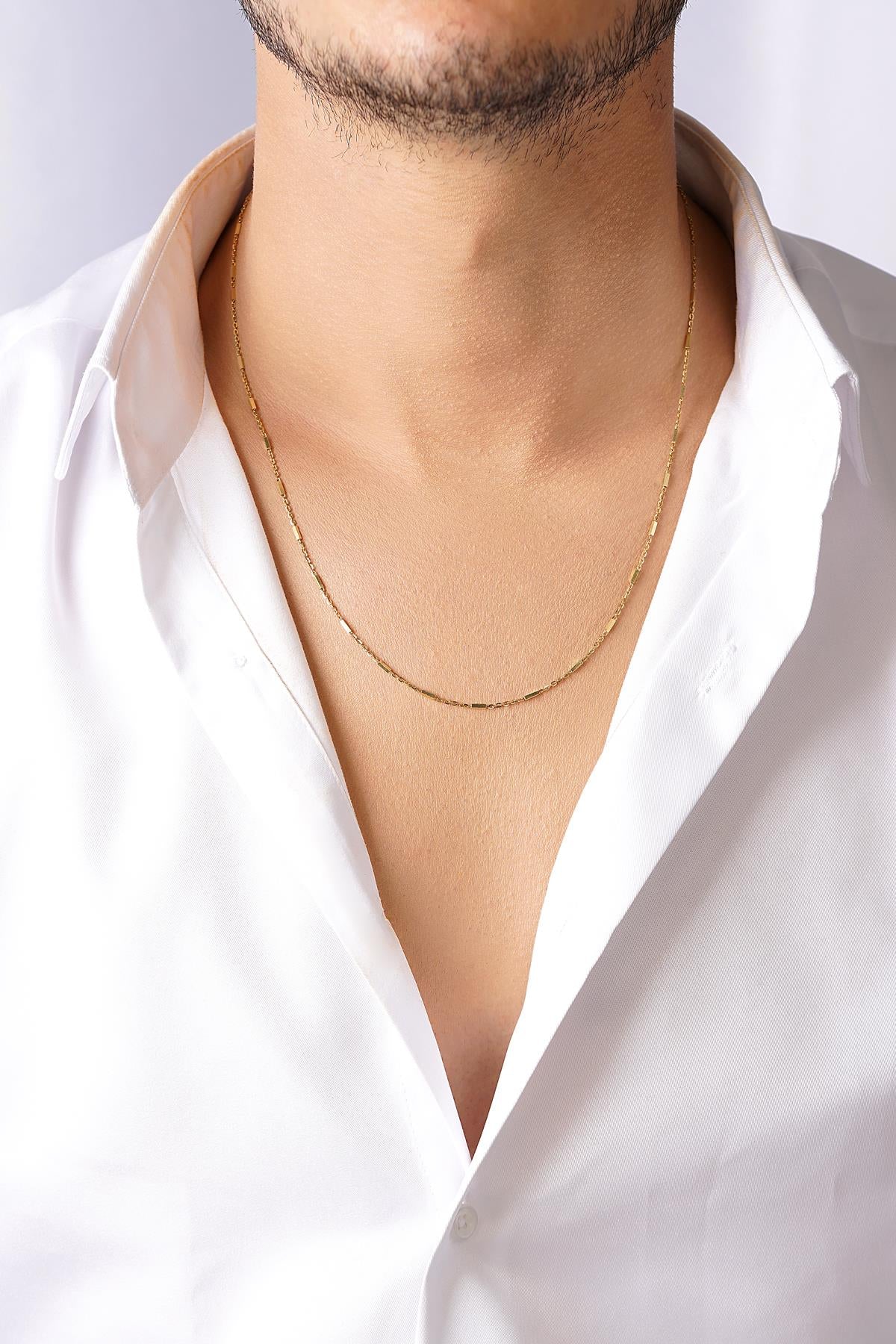 14ct Gold Bar Store Link Chain