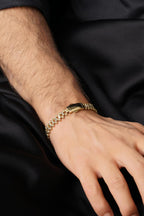 14ct Gold Beaded Roller Bracelet