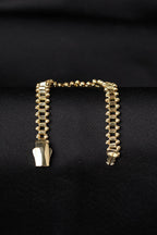 14ct Gold Beaded Roller Bracelet