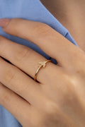 14ct Gold Bird Shaped Ring