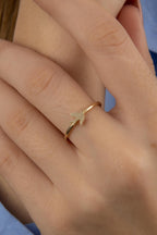 14ct Gold Bird Shaped Ring