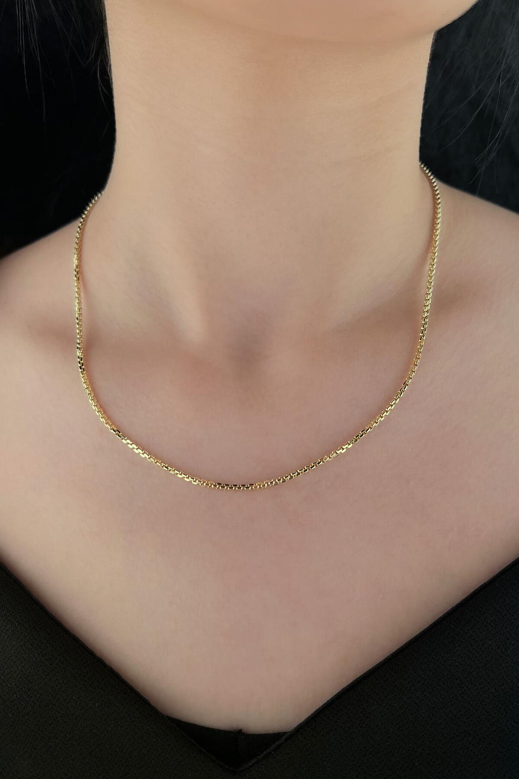 14ct Gold Box Chain