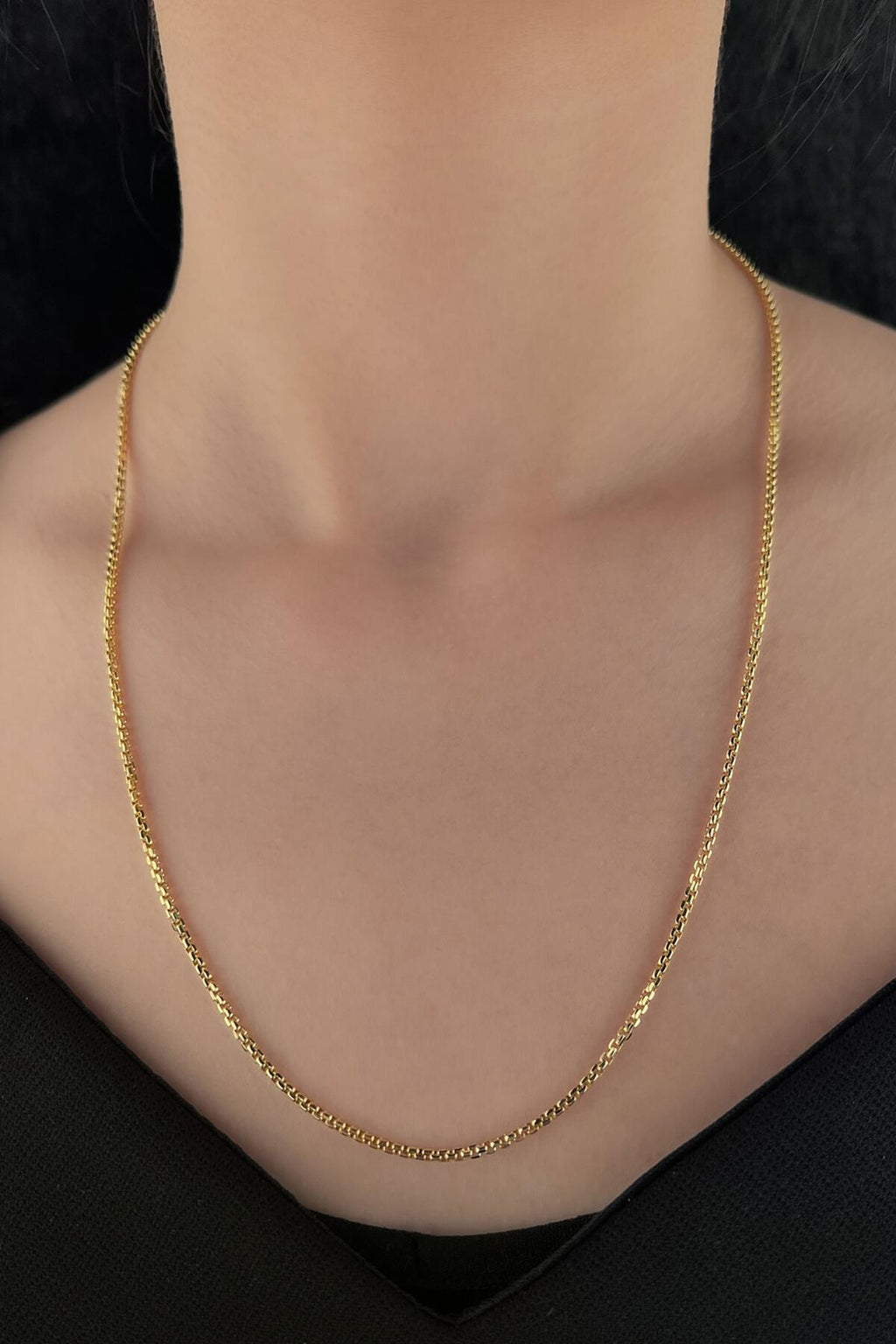 14ct Gold Box Chain