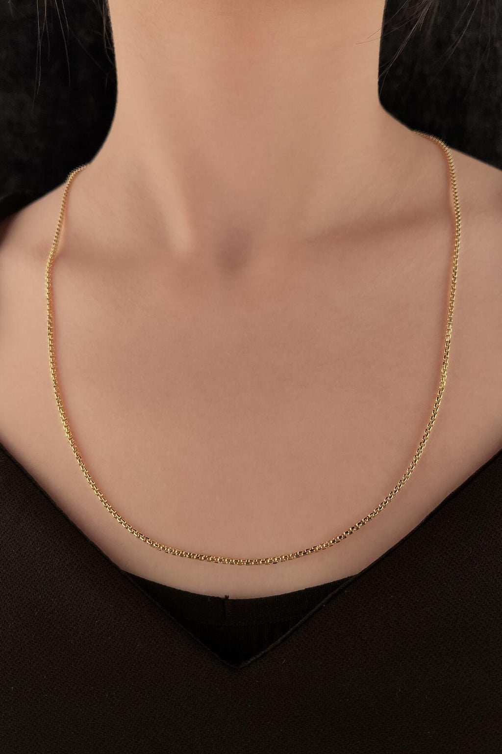 14ct Gold Box Chain