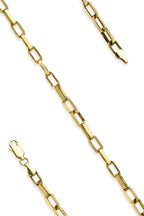 14ct Gold Bright Paperclip Bracelet