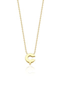 14ct Gold Ç Initial Necklace