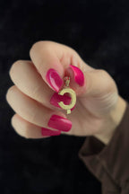 14ct Gold Ç Letter Mini Shine Pendant