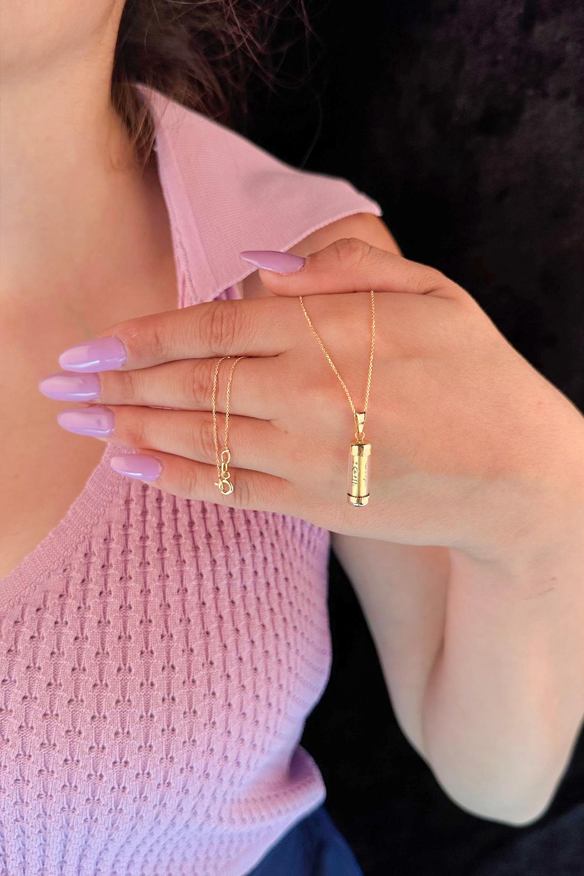 14ct Gold Cable Cevsen Necklace