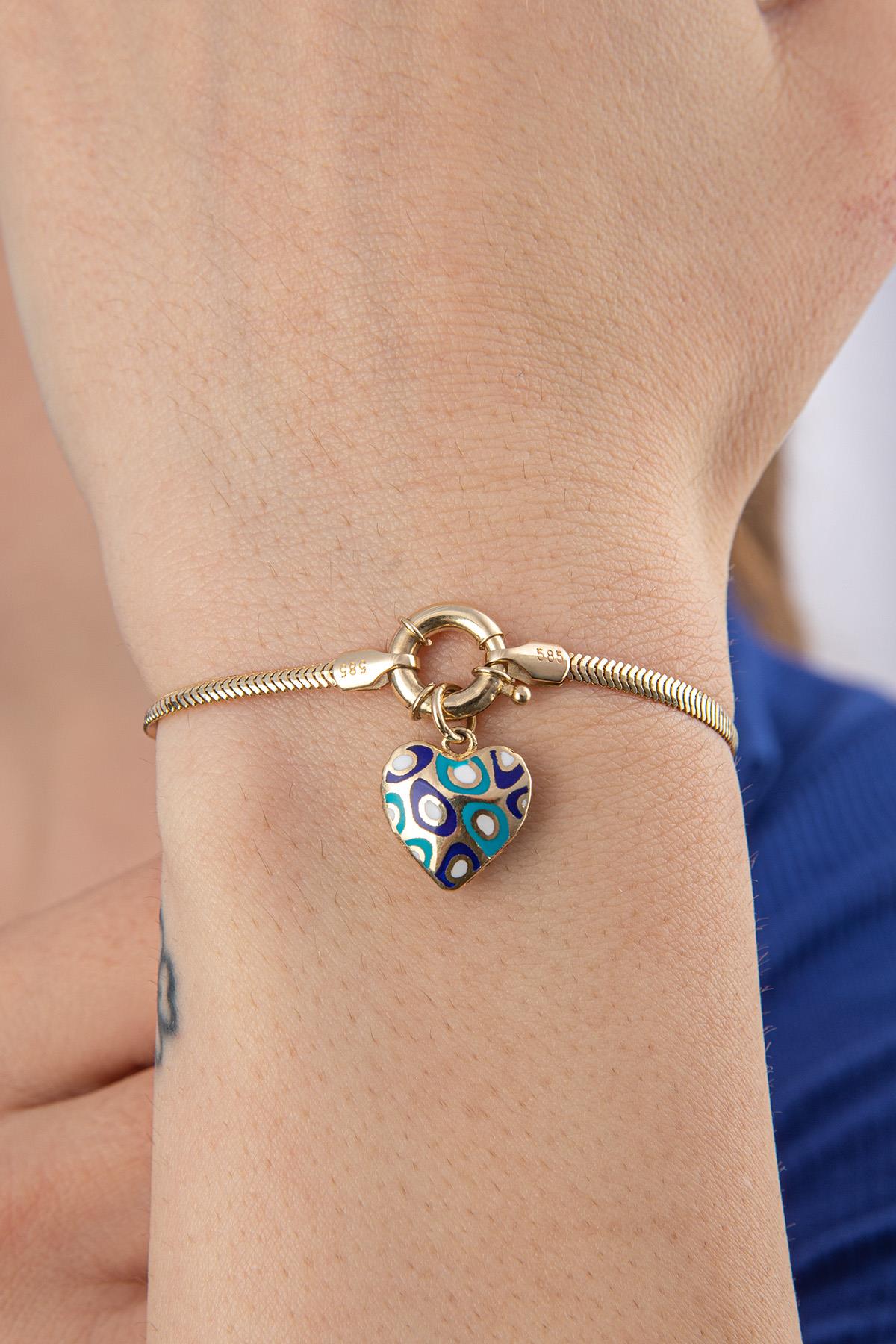 14ct Gold Classic Snake Bracelet