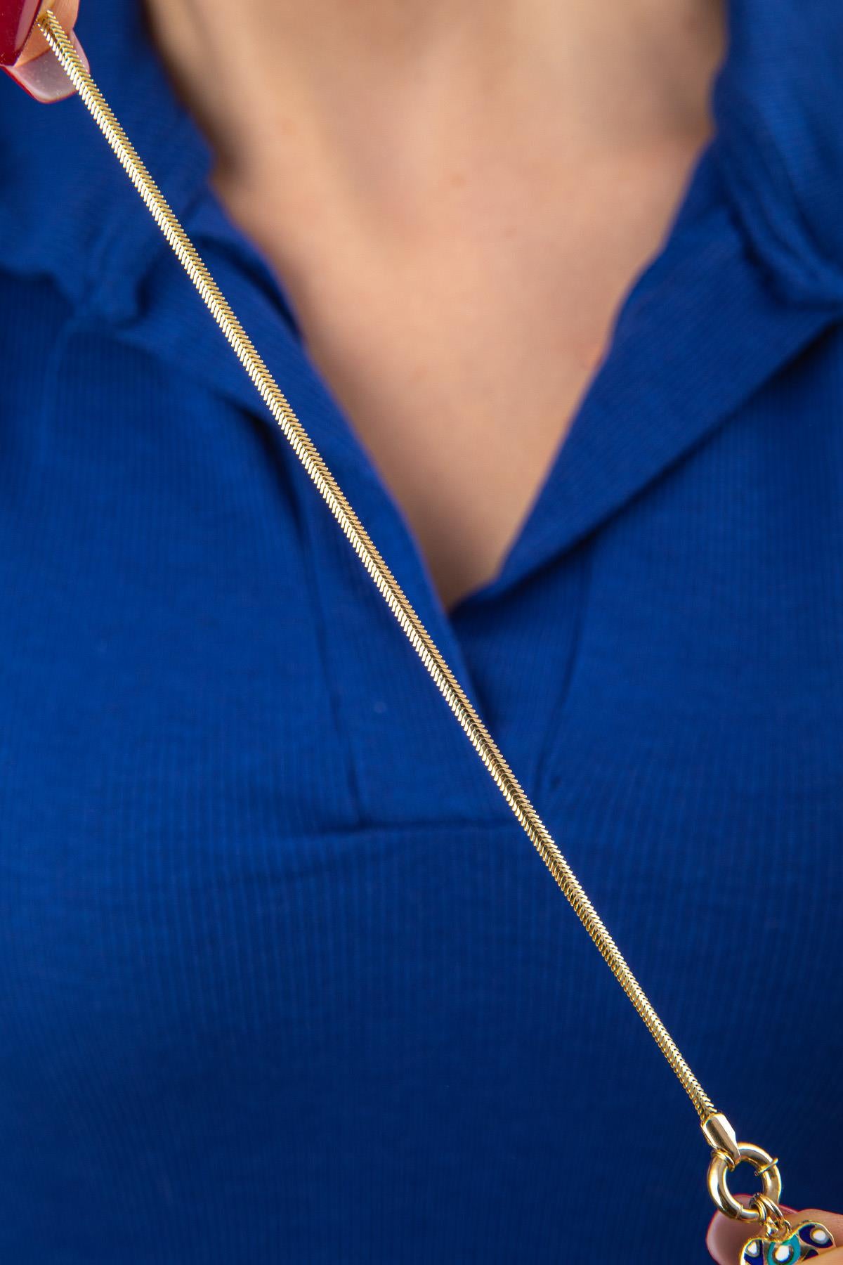 14ct Gold Classic Snake Bracelet